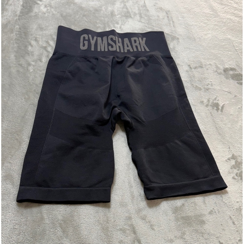 Gymshark Vital Seamless 2.0 Black Biker Shorts Womens Size M Workout Athleisure